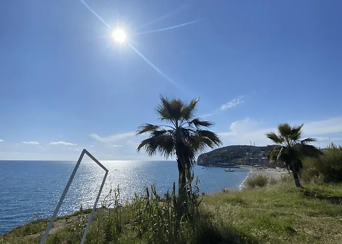 Villa mit Strandblick